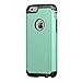 iPhone 6s Plus Case, LUVVITT [Ultra Armor] Shock Absorbing Case Best Heavy Duty Dual Layer Tough Cover for iPhone 6/6s Plus Black/Teal Mint Green