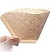 Segarty Coffee Filters Cone, 200 Count #2 Natural Brown Unbleached Paper, Disposable Pour Over Coffee Filter, 02 Size Coffee Filter for Single Serve Brewing Dripping