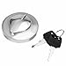 KingFurt Fuel Gas Tank Cap Lock Cover with Keys For Honda VTX Shadow Rebel Magna