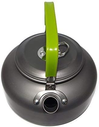 Ecent Aluminum 0.8L/1.2L Outdoor Camping Hiking Kettle Coffee Pot Portable Teapot Kettle, Compact and Lightweight with Silicon Handle - Image 4