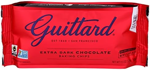 Guittard Baking Chips, 63% Extra Dark Chocolate, 11.5 oz