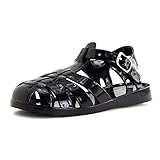 Kali Girls Retro Jelly Buckle Closure Slingback Cloused Toe Sandals (Toddler)