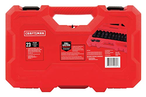 CRAFTSMAN 1/2-Inch Deep Impact Socket Set - Image 3