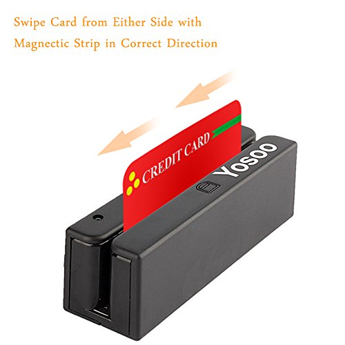 Yosoo MSR90 USB Strip Card Reader 3 Tracks Mini Mag HiCo Swiper Pricepulse