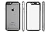 iPhone 6s Case, roocase [Gelledge] iPhone 6s Full Body PC / TPU Case Cover (Granite Black) for Apple iPhone 6 / 6s (2015)