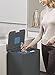 Joseph Joseph Intelligent Waste Totem Recycle Bin Separation Unit, 15 gallon / 58 liter, Graphite