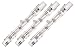 Pack of 3, 75W Double Ended Halogen Light Bulb 78mm 130V 75 watt