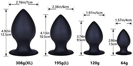 1 PC XL The Silicone Restràints Shaped Gemstone Trainer for Women, B'ut.t Plùgs Beginner Starter for Men Women Beginners
