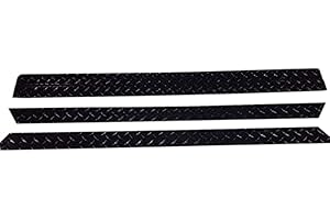 PBR PRODUCTS CLUB CAR DS 82 up Rocker Panels & Kick Alumium Diamond Plate Sharp BLACK