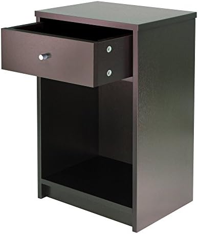 Amazon Com Winsome Squamish Night Stand Espresso Furniture Decor