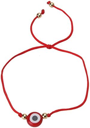 Red String Evil Eye MEIBEADS Blue Bead Handmade Braided Bracelets
