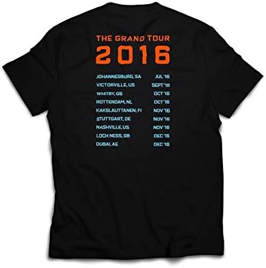 New! Official 'The Grand Tour' Tour T-shirt. Black. XXX-Large