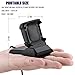 Kartice Charger Stand Compatible with Fitbit Versa 2 Charger Stand (Not for Versa), Replacement USB Charging Dock Charging Station Cable Accessories for Versa 2 Watch Charger (Black)