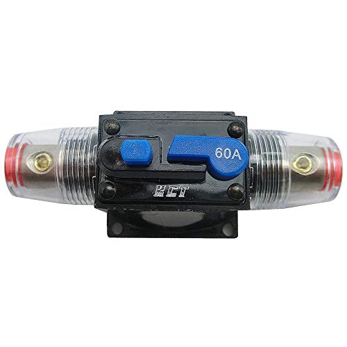 Circuit Breaker Reset Fuse 60A For System Protection 12V/24V ...