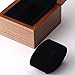 BingYes Wood Watch Box,with Ring Storage Bag Vintage Handmade Watch Box for Men/Women Watches (1 Slot)