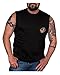 Harley-Davidson Men's Legendary Strength Chest Pocket Sleeveless Tee, Black
