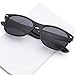 GAMMA RAY UV400 Classic Sunglasses Large - Grey Lens on Black Frame