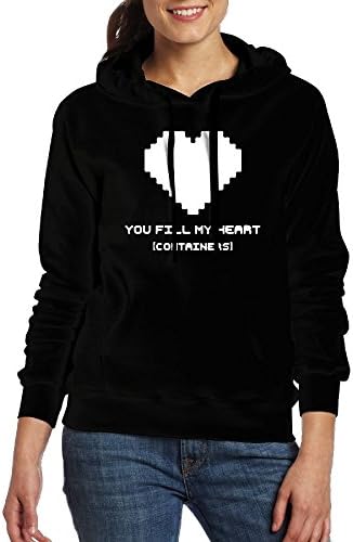 Kawerfgd You Fill My Heart CONTAINERS Men's Cool Long Sleeve Sweater M Black