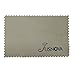 Jusnova Mens Braided Leather Bracelet Stainless Steel Cross Cuff Bangle Silver Tone