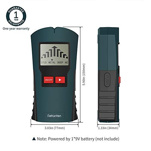 Stud Finder Sensor, 4 in 1 Wall Scanner Electronic Stud Sensor Center Finding for Wood AC Wire Metal Studs Joist Detection (TS005)