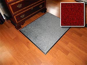 Commercial Grade Walk-Off Mats - Carpet Mat Pro - 04' x 15' - Red - Non Skid Indoor Runner Matting