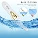 HAIRBY Painless Electric Shaver for Women - 4 in 1 Ladies Electric Epilator Kit with Facial Hair Shaver, Body Hair Shaver for Legs Underarms Bikini, Nose Hair Trimmer, Eyebrow Trimmer USB Rechargeable