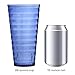 Splash 28-ounce Multi Color Plastic Cup Tumblers | Set of 8 in 4 Assorted Colors