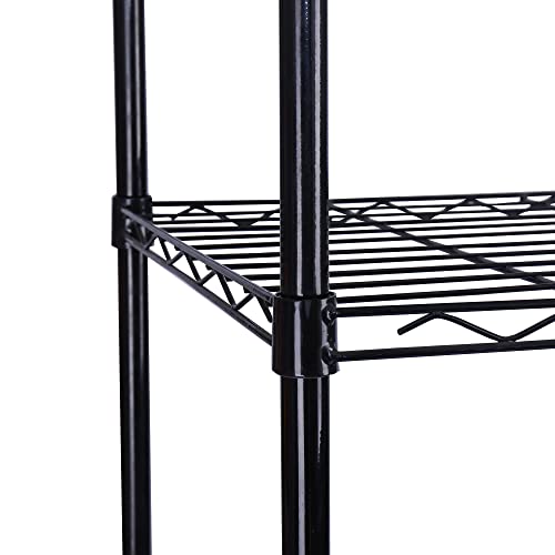 HOMEFORT 6Tier Wire Shelving, 6 Shelves Unit Metal Storage Rack