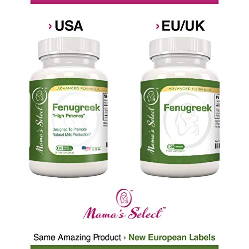 Fenugreek Capsules For Increased Breast Milk Supply During