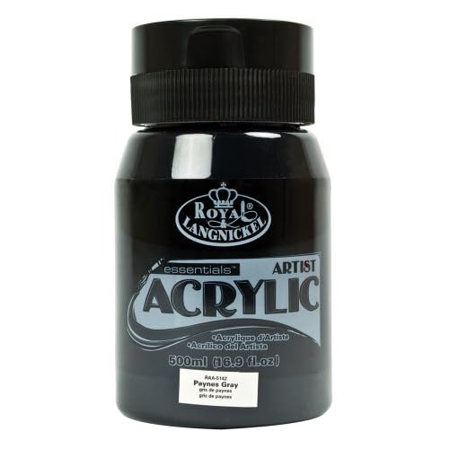 Good Royal Langnickel Essentials Peinture Acrylique Gris - 