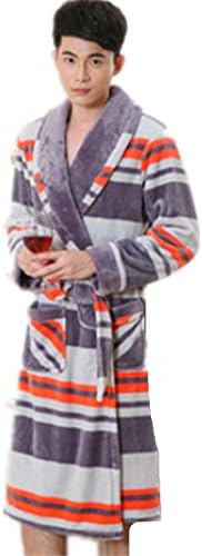 DMMSS Women 's Nightgown Long Flannel Pajamas Autumn and Winter Bathrobes Coral Velvet Nightwear Sleepwear , 2 , xxxl