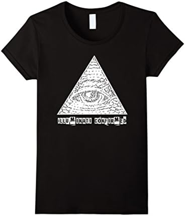 Womens Illuminati Confirmed Funny Truth Internet Meme Conspiracy Medium Black