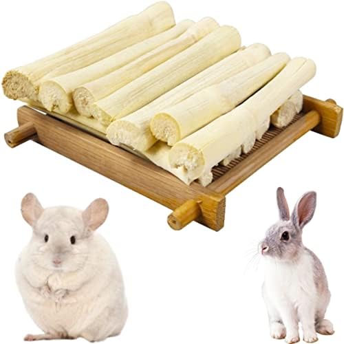 سعر 500g Sweet Bamboo Chew Sticks for Rabbits, Natural Chew Toys for