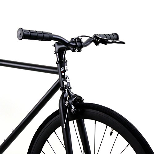 Golden Cycles Single Speed Fixed Gear Bike with Front & Rear Brakes