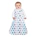 HALO SleepSack, Micro-Fleece Wearable Blanket, Swaddle Transition Sleeping Bag, TOG 1.0, Elephant Texture, Medium, 6-12 Months