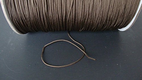 10 YARDS: CHOCOLATE BROWN 1.8 MM Professional Nylon Lift Cord / Blinds & Shades