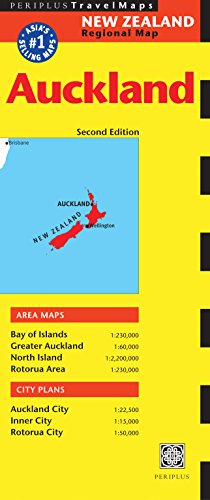 Auckland Travel Map Second Edition (Australia Regional Maps) by