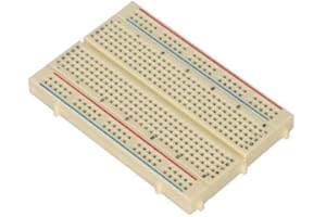 Jameco Valuepro WBU-301-R 400-Point Solderless Breadboard 3.3"L x 2.1"W
