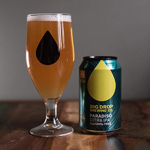 Big Drop Brewing Paradiso Citra IPA Beer, Naturally Brewed Alcohol Free
