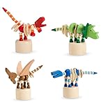 Dinosaur Fingermajigs, set of 4