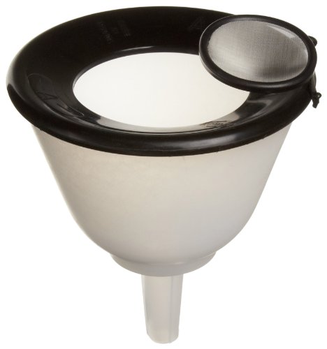 Dynalon 408234-0000 LDPE Anti-Splash Laboratory Funnel, 144oz Size