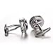 Unique Stylish Modern Cufflinks Luxury Amethyst Crystal Cuff Links for Shirt Wedding Business