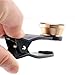 Phone Camera Lens, 3 in 1 Clip-on Cell Phone Camera, 10x Macro Lens + 0.65x Wide Angle Lens + 180° Fisheye Lens for Most Smartphones JHS-TECH (Golden)