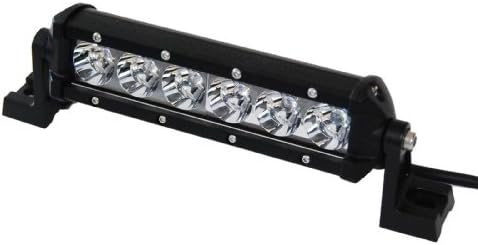 Single row 18w LED bar spot Light Truck ATV UTV 4X4 off road fog driving jeep cj