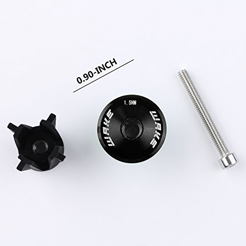 Bike Bar End Plugs Bicycle Handlebar End Caps Universal Rubber Aluminum Handlebar Plug for Most Bicycle Road Bike Mountain Bike BMX MTB Fixie (2 Pair)