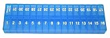 Once-a Day Monthly Pill Organizer Removable Lid for Easy Loading - Large Compartment Pill Box Medications for Entire Month Plus a Compartment for Extra Pills BPA Free Unconditional Guarantee