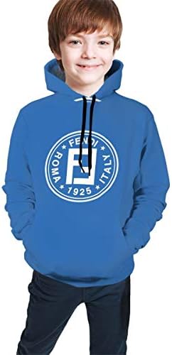 Zhwjko Fendi_Vintage_ Youth Boys Girls Pullover Hoodies Hooded Seatshirts Sweater