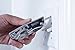 BlizeTec EDC Knife: 8-in-1 Tactical Pocket Folding Gear with Led Light (Silver)