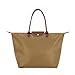 BEKILOLE Women's Stylish Waterproof Tote Bag Nylon Travel Shoulder Beach Bags-Coffee Color - Small Size