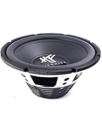 Hifonics Subwoofer de 4 ohmios doble serie HF de 400 vatios y 12 pulgadas, n   a, Negro